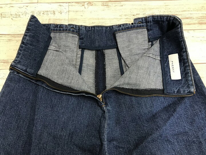 楽天市場】【中古】PHEENY lloz LOOSE DENIM WAIST LACE-UP JEANS PS18 