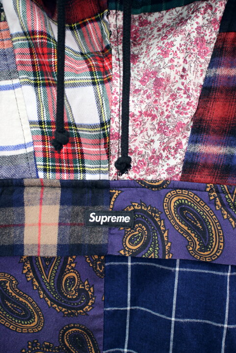楽天市場】【中古】Supreme 16AW Patchwork Anorak パッチワーク  