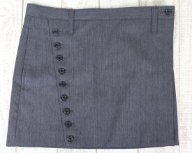 【中古】SHAREEF シャリーフ WOOL GABARDINE OVER SKIRT ラップスカート 15312064 ※2017年4月入荷※