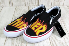 【中古】VANS × THRASHER スリッポン スラッシャー ヴァンズ スニーカー※2017年9月入荷※