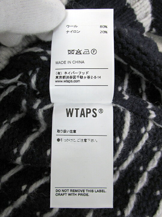楽天市場】【中古】WTAPS 17AW ARAN ダブルタップス 172MADT-KNM01 