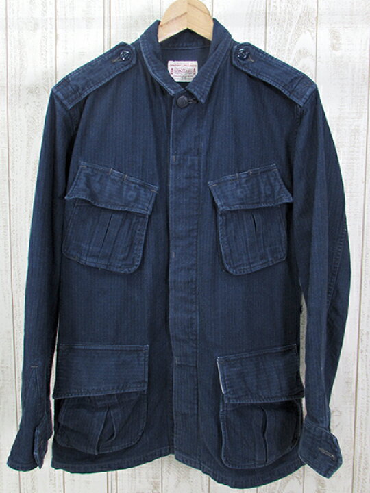 楽天市場】【中古】BONCOURA ボンクラ ファティーグジャケット JKT 38 