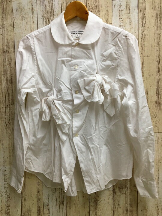 楽天市場】【中古】COMME des GARCONS リボンシャツ RH-B016 AD2021 