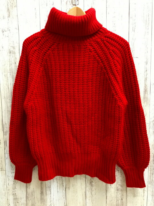 新品タグ付き シェリエ sheller ハイネック パフスリーブ ニット 専用  