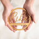 KNOP 【出生ネームプレート】メモリアルプレート memorial plate 命名プレート 命名書オーダー 命名 出生情報 オーダ…