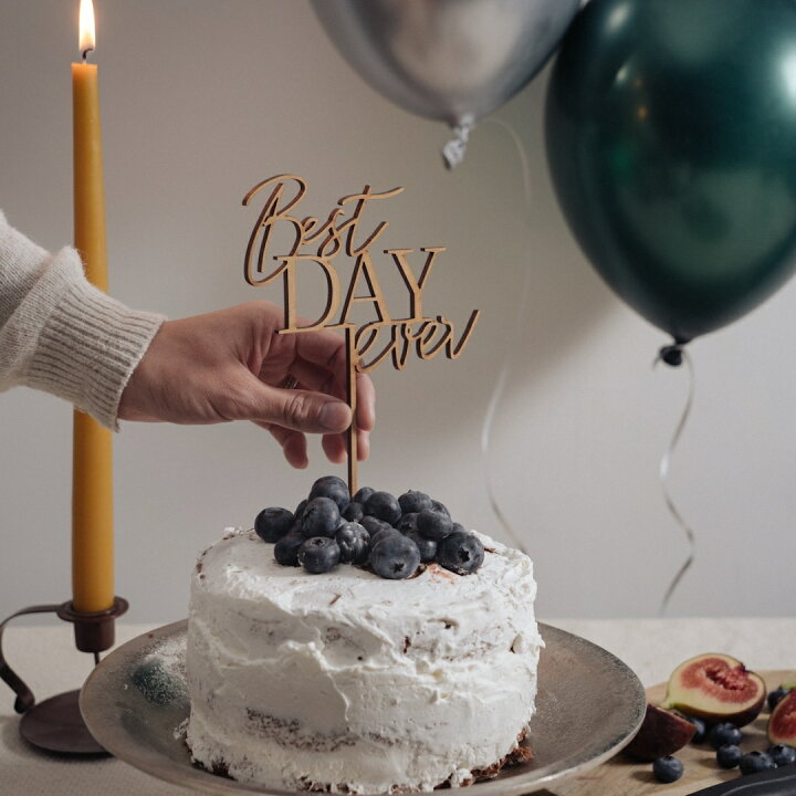 楽天市場 Knop 木製 ケーキトッパー Best Day Ever 結婚式 ウェディング ブライダル ウエディングケーキ デコレーション メモリアル ウェルカムスペース お祝い ガーランド 夫婦 記念写真 演出 おしゃれ ナチュラル フラワーピック ｋｎｏｐ