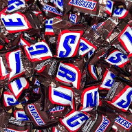 ★メール便送料無料★スニッカーズ ミニ 60個入り チョコレート 業務用 SNICKERS ひとくちサイズ 約510g …
