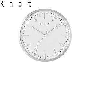 Knot �J�X�^�}�C�Y�|�����v 3D�o�[�C���f�b�N�X �z���C�g×�V���o�[ 27cm �m�b�g�N���b�N CLOCK 3D BAR �X�C�[�v�Z�R���h �Â��ȕb�j ���{�� �Ǌ|�����v �������Ȃ�