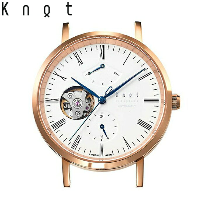 楽天市場】Knot ノット 時計 CAP-38 メカニカルオープンハート ローズ  