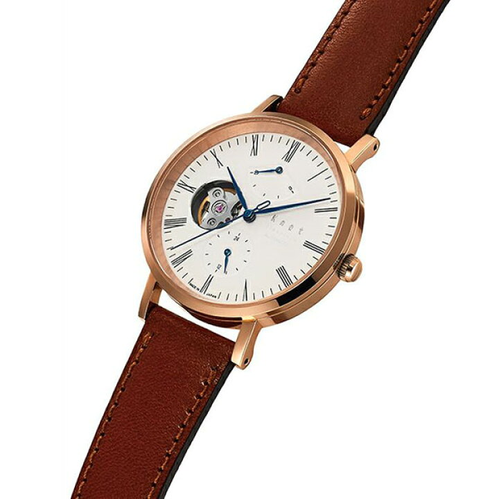 楽天市場】Knot ノット 時計 CAP-38 メカニカルオープンハート ローズ  