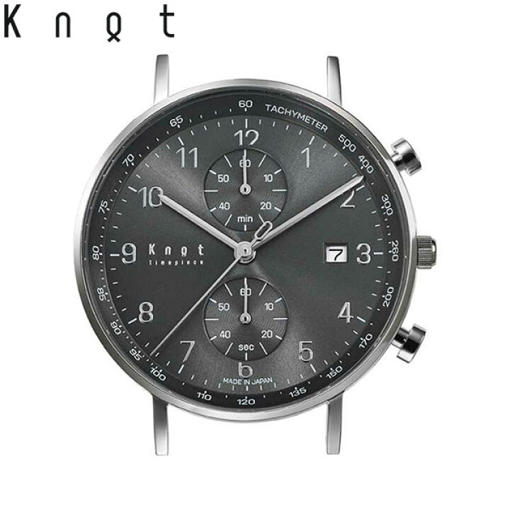 楽天市場】Knot ノット 時計 クラシック クロノグラフ アラビック 