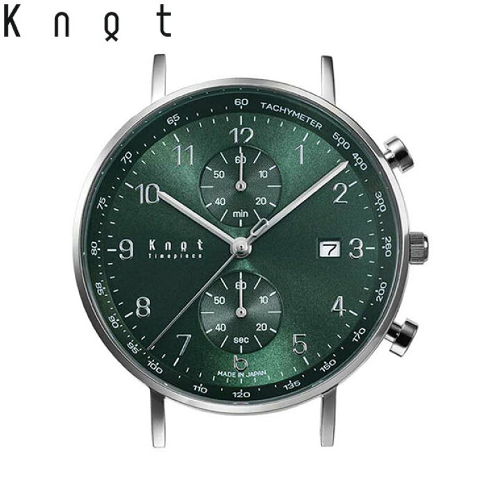 楽天市場】Knot ノット 時計 クラシック クロノグラフ アラビック  