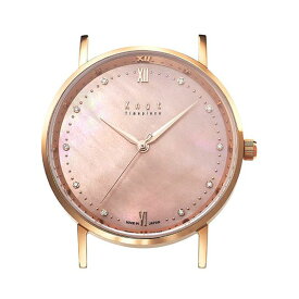 Knot ノット 時計 クラシック ジュエリーソーラー ローズゴールド ＆ ローズゴールド 時計本体のみベルト別売り ソーラームーブメント 腕時計 サファイアガラス 日本製