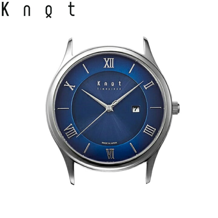 楽天市場 Knot ノット 時計 クラシック レディースソーラー シルバー ネイビー 時計本体のみ ベルト別売り ソーラームーブメント 腕時計 レディース サファイアガラス 日本製 Maker S Watch Knot