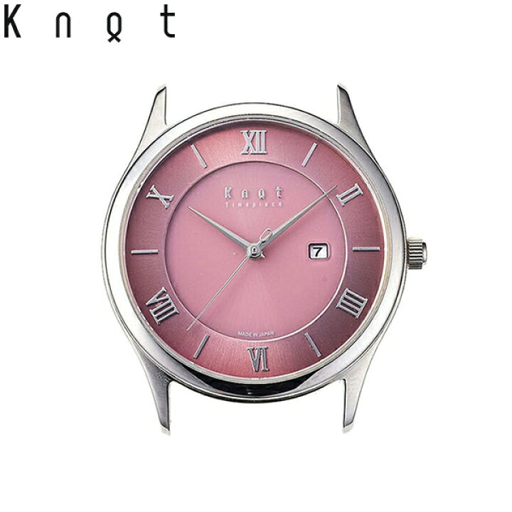 楽天市場 Knot ノット 時計 クラシック レディースソーラー シルバー ダスティーピンク 時計本体のみ ベルト別売り ソーラームーブメント 腕時計 レディース サファイアガラス 日本製 Maker S Watch Knot