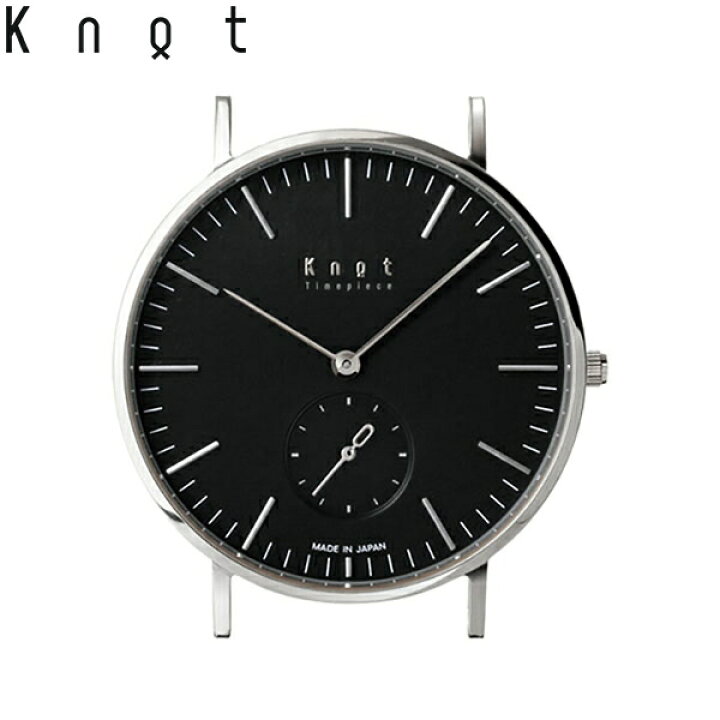 楽天市場】Knot ノット 時計 クラシック スモールセコンド シルバー 