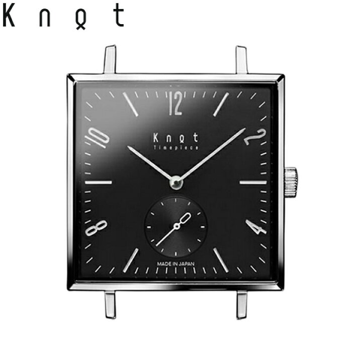 楽天市場】Knot ノット 時計 クラシック スクエアスモールセコンド 