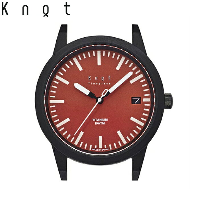 楽天市場】Knot ノット 時計 チタニウムソーラー ブラックチタン  