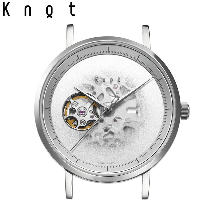 楽天市場】Knot ノット 時計 オートマチック スケルトン 39mm シルバー 