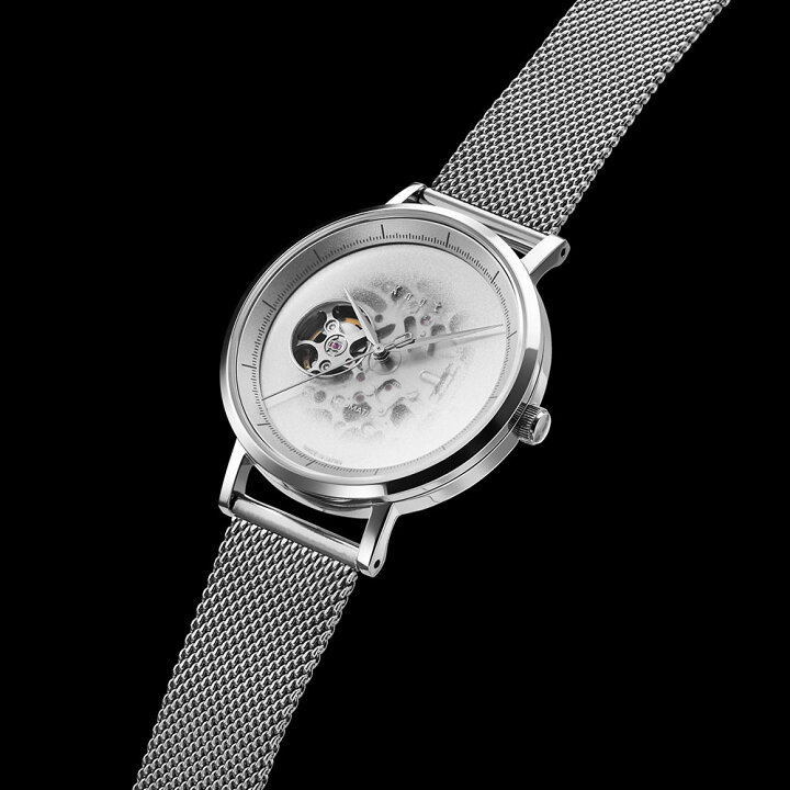 楽天市場】Knot ノット 時計 オートマチック スケルトン 39mm シルバー 