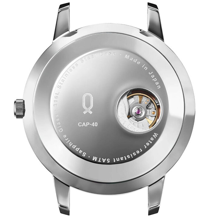 楽天市場】Knot ノット 時計 CAP-40 メカニカルオープンハート 40mm 