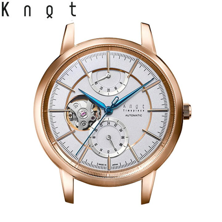 楽天市場】Knot ノット 時計 CAP-40 メカニカルオープンハート 40mm 