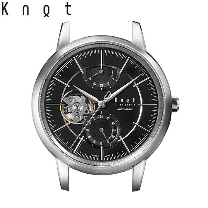 楽天市場】Knot ノット 時計 CAP-40 メカニカルオープンハート 40mm 