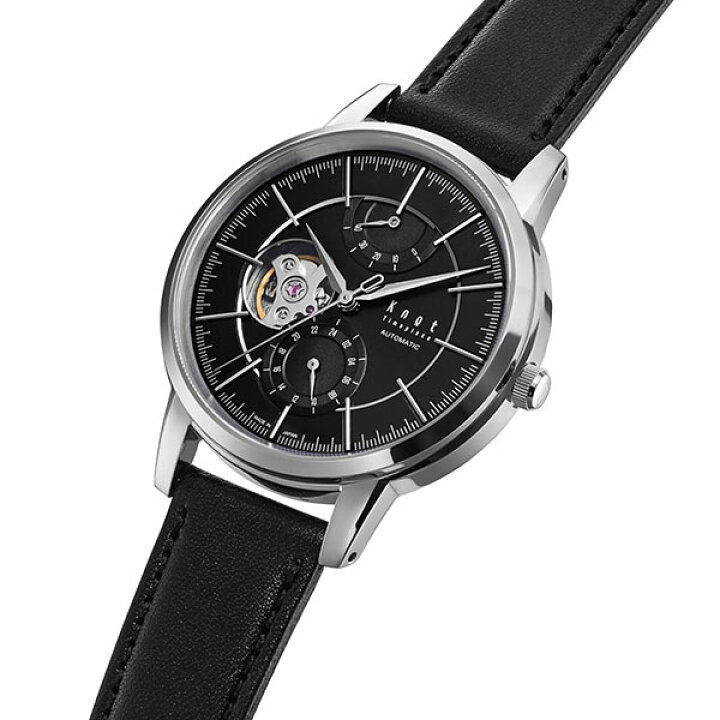 楽天市場】Knot ノット 時計 CAP-40 メカニカルオープンハート 40mm 
