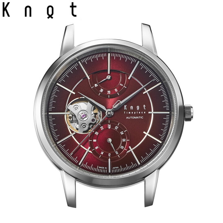 楽天市場】Knot ノット 時計 CAP-40 メカニカルオープンハート 40mm 