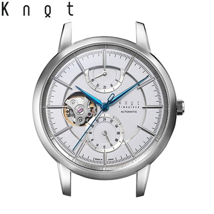 楽天市場】Knot ノット 時計 CAP-40 メカニカルオープンハート 40mm 