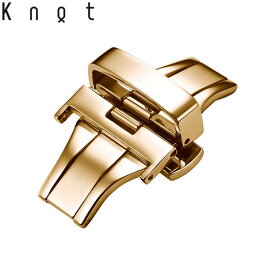 Knot ノット 時計 オリジナルDバックル（18mm） ローズゴールド 単独購入はメール便のため代引き・着日指定・包装不可
