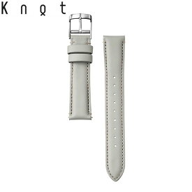 Knot ノット 時計 オールガードレザー グレージュ キズ、水、汚れ、経年劣化に強い ストラップ 時計ベルト 18mm ベルトのみ購入はメール便のため代引き・着日指定・包装不可 スペアベルト 日本製 腕時計 ウォッチストラップ