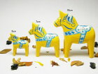 ☆郵便で送料無料☆ ダーラナホース YELLOW　イエローサイズ5cm かわいい おしゃれ ほっこり 手作り インテリア 飾り 新生活 入学 入園祝い【GRANNAS】北欧雑貨☆グラナス　干支 馬 置物
