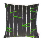 【Skinny laMinx】 スキニーラミンクス　ジグザグ　（ブラック）クッションカバー 北欧 50×50cm おしゃれ かわいい 新生活 オリジナル デザイン カラー 角型 クッション ソファ リビング インテリア 南アフリカ