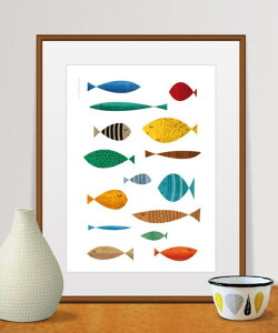 A[g|X^[ A3TCY 30X42cm JttBbV ̌Q FISH |X^[ ̈ߑւ i  z mg[ ss A[g  CeA   ^yXg[