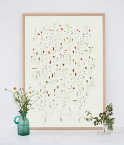 |X^[ k ؂̕W{ {^jJ A[g SEED TREE 50x70cm k|X^[ V  킢 CeA ^yXg[ j[N kG݁@kCeA kG XEF[f