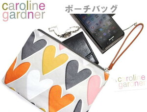 ★CAROLINE GARDNER クラッチバッグ コスメポーチ 化粧ポーチ バッグ ポーチ おしゃれ かわいい 小物入れ 新生活 コンパクトサイズ 旅行 イギリス雑貨 直輸入品 キャロラインガードナー