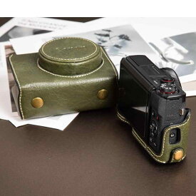 Canon G7X2 PowerShot G7 X Mark II カメラバッグ カメラケース PowerShot G7 X Mark III G7X3 カメラバッグ カメラケース カメラカバー ボディ保護 レトロ 保護 ケース レザーケース