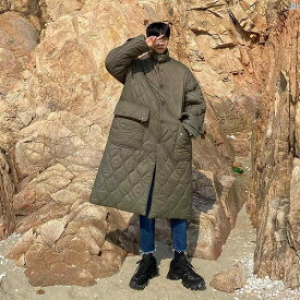 メンズ　韓国ファッション 冬 コットン コート メンズ ミドル丈 コットンコート 学生 アーミーコート コットンジャケット