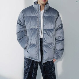 メンズ　韓国ファッション　男性　クール　かっこいい コットン コート 冬 韓国 ハイエンド 厚手 パン コート スタンドカラー コットンジャケット 暖かい コットンコート