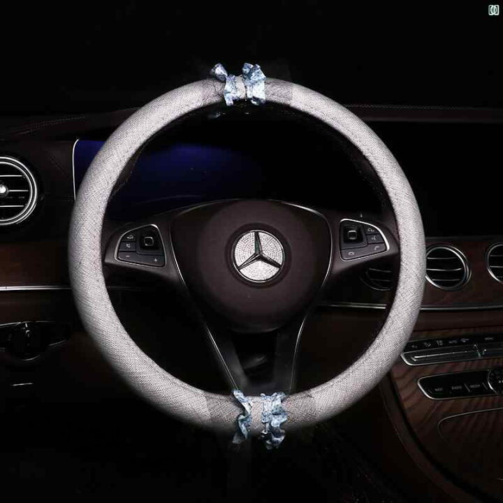楽天市場】車用品 車 車内 装飾 華か 便利 車用 ハンドル カバー 新型 