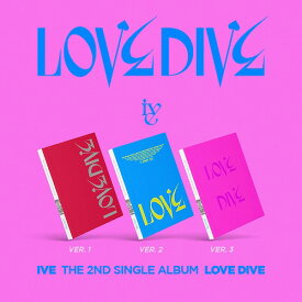 安心・迅速の日本国内発送 2nd Single Album LOVE DIVE 2 ver IVE アイヴ アルバム cd