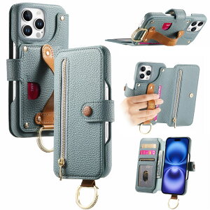 iPhone �P�[�X �蒠�^ �X�}�z�P�[�X �������� �x���g�t�� �Ў葀�� ���@�� RFID���C�h�~ �X�L�~���O�h�~ �J�[�h�|�P�b�g ���z�^ �g�уJ�o�[ ���f�B�[�X ��i iPhone11/12/12pro/13/14/15/16E/16/16pro/16plus/1