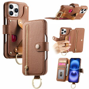 iPhone �P�[�X �蒠�^ �X�}�z�P�[�X �������� �x���g�t�� �Ў葀�� ���@�� RFID���C�h�~ �X�L�~���O�h�~ �J�[�h�|�P�b�g ���z�^ �g�уJ�o�[ ���f�B�[�X ��i iPhone11/12/12pro/13/14/15/16E/16/16pro/16plus/1