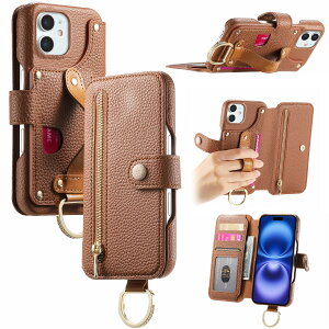 iPhone �P�[�X �蒠�^ �X�}�z�P�[�X �������� �x���g�t�� �Ў葀�� ���@�� RFID���C�h�~ �X�L�~���O�h�~ �J�[�h�|�P�b�g ���z�^ �g�уJ�o�[ ���f�B�[�X ��i iPhone11/12/12pro/13/14/15/16E/16/16pro/16plus/1