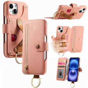 iPhone �P�[�X �蒠�^ �X�}�z�P�[�X �������� �x���g�t�� �Ў葀�� ���@�� RFID���C�h�~ �X�L�~���O�h�~ �J�[�h�|�P�b�g ���z�^ �g�уJ�o�[ ���f�B�[�X ��i iPhone11/12/12pro/13/14/15/16E/16/16pro/16plus/1