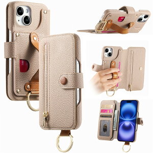 iPhone �P�[�X �蒠�^ �X�}�z�P�[�X �������� �x���g�t�� �Ў葀�� ���@�� RFID���C�h�~ �X�L�~���O�h�~ �J�[�h�|�P�b�g ���z�^ �g�уJ�o�[ ���f�B�[�X ��i iPhone11/12/12pro/13/14/15/16E/16/16pro/16plus/1