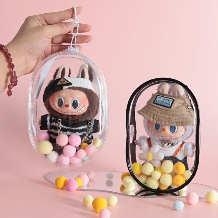 楽天市場】おもちゃ用 クリアポーチ ラブブ 保護ケース＆防塵ボックス  