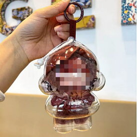 おもちゃ保護ケース SKULLPANDA Winter Symphony & L'impressionnismeシリーズ クリア 透明ケース カバー 収納バッグ 防塵 汚れ防止 傷つけ防止 収納ケース 立ちタイプ 座りタイプ 透明ボックスカバー