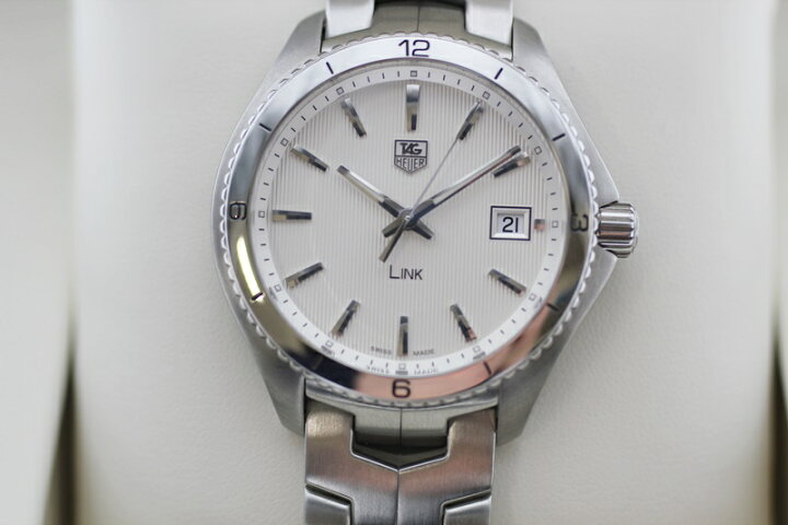 楽天市場】【中古】TAG-HEUER タグホイヤー リンク WAT1111 BA0950 白  